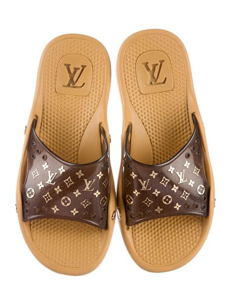 lv sandale mens|Lv slippers men's.